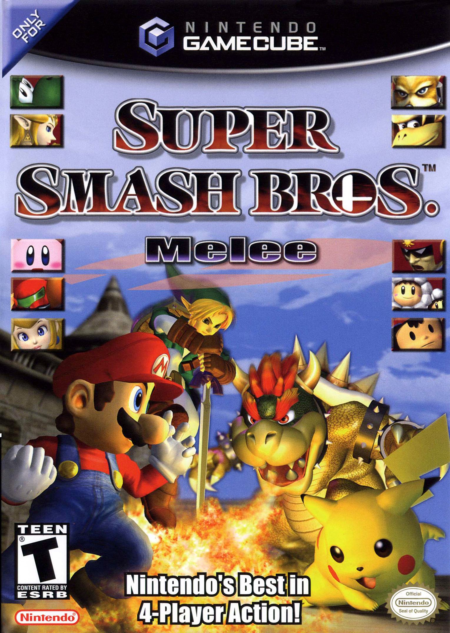 Super Smash Bros. Melee cartridge